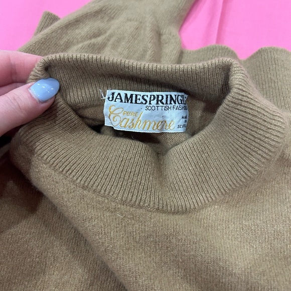 Vintage James Pringle Scottish Fashions Cashmere Sweater - Picture 3 of 4